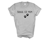 Bengal TShirt, Bengal Cat Mom, Bengal Cat Lover Gift shirt Womens - 2383-WaryaTshirts