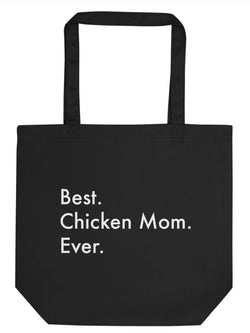 Best Chicken Mom Ever Tote Bag | Long Handle Bag - 3029-WaryaTshirts