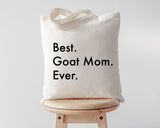 Best Goat Mom Ever Tote Bag | Long Handle Bag - 3021
