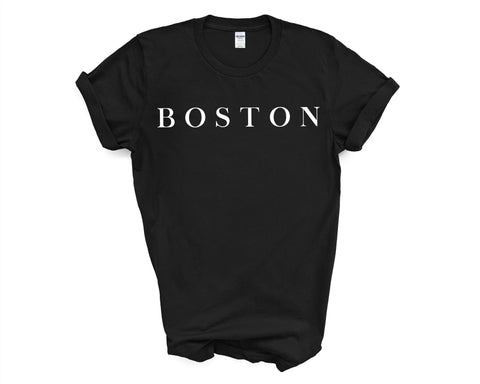 Boston T-shirt, Boston Shirt Mens Womens Gift - 4220-WaryaTshirts