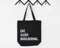 Bouldering Bag, Eat Sleep Bouldering Tote Bag | Long Handle Bags - 1068