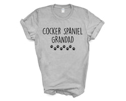 Cocker Spaniel Grandad Shirt, Cocker Spaniel Grandad T-Shirt Mens Gift - 3538-WaryaTshirts