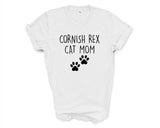 Cornish Rex Cat TShirt, Cornish Rex Cat Mom, Cornish Rex Cat Lover Gift shirt Womens - 2394-WaryaTshirts