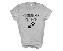 Cornish Rex Cat TShirt, Cornish Rex Cat Mom, Cornish Rex Cat Lover Gift shirt Womens - 2394