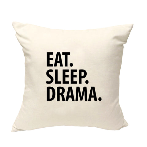 Drama Teacher Gift, Eat Sleep Drama Pillow Cover - 2947-WaryaTshirts