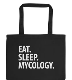 Eat Sleep Mycology Tote Bag | Long Handle Bags - 2960