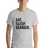 Farrier T-Shirt, Eat Sleep Farrier Shirt Mens Womens Gift - 2270
