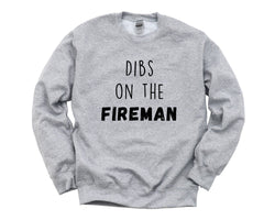 Fireman Wife Sweater, Wife, Fireman Wife Sweatshirt Mens Womens Gift - 4454