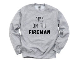 Fireman Wife Sweater, Wife, Fireman Wife Sweatshirt Mens Womens Gift - 4454-WaryaTshirts
