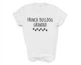 French Bulldog Grandad Shirt, French Bulldog Grandad T-Shirt Mens Gift - 3536