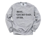 Gecko Sweater, Best Gecko Dad Ever Sweatshirt - 3318-WaryaTshirts