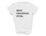 Grandad Shirt, Best Grandad Ever T-Shirt Grandad Birthday Gift - 1947-WaryaTshirts