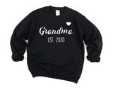 Grandma to be gift, Grandma Sweater, New Grandma Sweatshirt, Personalised Grandma Sweatshirt Gift - 2941-WaryaTshirts