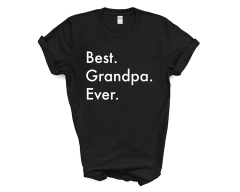 Grandpa T-Shirt, Best Grandpa Ever Shirt Mens Gift - 2944-WaryaTshirts