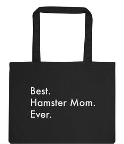 Hamster Gift Bag, Best Hamster Mom Ever Tote Bag | Long Handle Bags - 3010