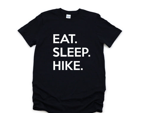Hiking Shirt, Eat Sleep Hike T-Shirt Mens Womens Gifts - 660-WaryaTshirts