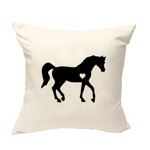 Horse Lover gift Cushion Cover, Horse Pillow Cover - 2885-WaryaTshirts