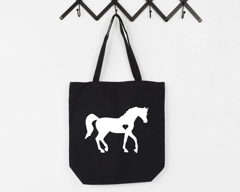 Horse Lover gift, Horse Owner gift, Horse Tote Bag | Long Handle Bags - 2885-WaryaTshirts