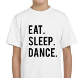 Kids Dance T-Shirt, Eat Sleep Dance Shirt, Dance Lover Gift Youth Shirt - 600-WaryaTshirts