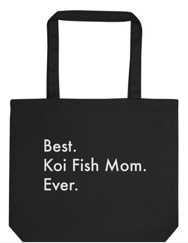 Koi Fish Bag, Best Koi Fish Mom Ever Tote Bag | Long Handle Bags - 3316-WaryaTshirts
