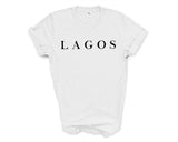 Lagos T-shirt, Lagos Shirt Mens Womens Gift - 4231-WaryaTshirts