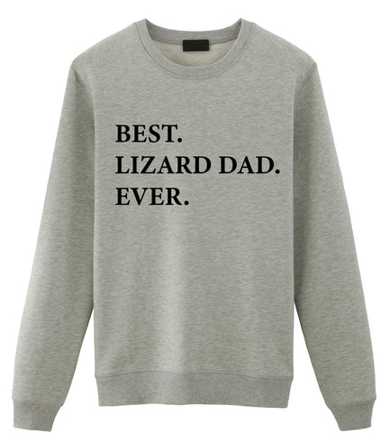 Lizard Dad Sweater, Best Lizard Dad Ever Sweatshirt, Gift for Lizard Dad - 1961-WaryaTshirts