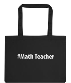 Math Teacher Bag, Math Teacher Tote Bag | Long Handle Bags - 2684-WaryaTshirts