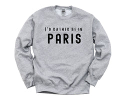 Paris Sweater, France, Vacation Sweatshirt Mens Womens Gift - 4509-WaryaTshirts