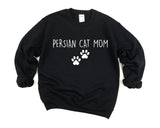 Persian Cat Sweater, Persian Cat Mom Sweatshirt Womens Gift - 2384-WaryaTshirts