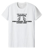 Philosophy Teacher shirt, Philosophy Teacher Gift, Awesome Philosophy Teacher t shirt- 1456-WaryaTshirts