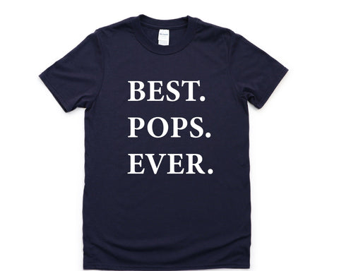 Pops Shirt, Best Pops Ever T-Shirt Gift for Pops Mens Tee - 2019-WaryaTshirts