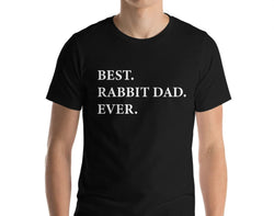 Rabbit Dad T-Shirt, Rabbit lover gift, Best Rabbit Dad Ever Shirt - 1959