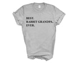 Rabbit T-Shirt, Best Rabbit Grandpa Ever Shirt Gift - 3325