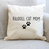 Ragdoll Cat Cushion, Ragdoll Cat Mom Pillow Cover - 2386-WaryaTshirts