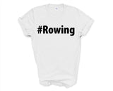 Rowing Shirt, Rowing Gift Mens Womens TShirt - 4000-WaryaTshirts