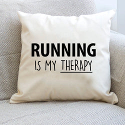 Running Pillow, Runner, Marathon Runner gift Cushion Cover - 3501-WaryaTshirts