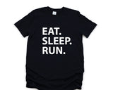 Running Shirt, Gifts For Runners, Eat Sleep Run T-Shirt Sweater Mens Womens Gift - 1774-WaryaTshirts