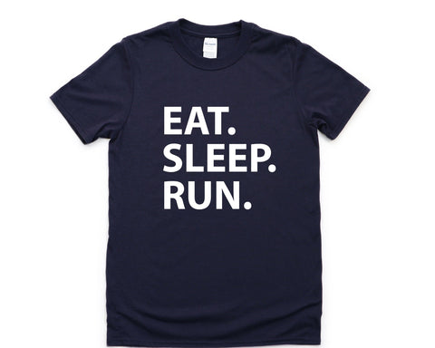Running Shirt, Gifts For Runners, Eat Sleep Run T-Shirt Sweater Mens Womens Gift - 1774-WaryaTshirts