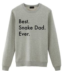 Snake Dad Sweater, Best Snake Dad Ever Sweatshirt - 3018