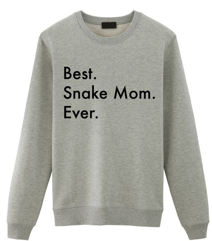 Snake Mom Sweater, Snake Mom Gift, Best Snake Mom Ever Sweatshirt - 3017-WaryaTshirts