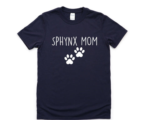 Sphynx Mom, Sphynx Cat Shirt, Sphynx Cat Lover Gift T-Shirt Womens - 2242-WaryaTshirts