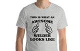Welder shirt, Welder Gift, Awesome Welder t shirt Mens Womens Gift - 1471