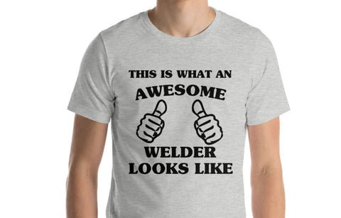 Welder shirt, Welder Gift, Awesome Welder t shirt Mens Womens Gift - 1471