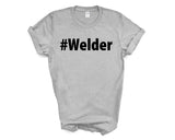Welder Shirt, Welder Gift Mens Womens TShirt - 2696-WaryaTshirts