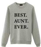 Aunt Sweater, Aunt Gift, Best Aunt Ever Sweatshirt-WaryaTshirts