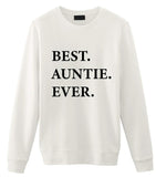 Auntie Sweater, Auntie Gift, Best Auntie Ever Sweatshirt-WaryaTshirts
