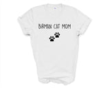Birman Cat TShirt, Birman Cat Mom, Birman Cat Lover Gift shirt Womens - 2400