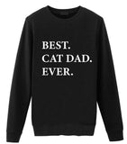 Cat Dad Sweater, Best Cat Dad Ever Sweatshirt, Gift for Cat Dad-WaryaTshirts