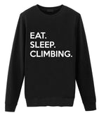 Climbing Sweater, Climber Gifts, Eat Sleep Climbing Sweatshirt Gift for Men & Women-WaryaTshirts