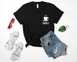 Coffee T-Shirt Coffee Lovers Gift Coffee Addict Shirt Mens Womens - 2423